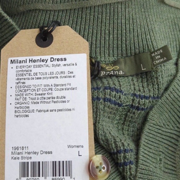 NWT |‎ prAna Milani Henley Dress - Picture 7 of 9